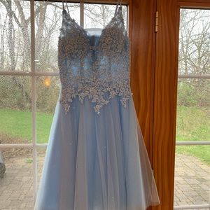 Tulle Appliqué Dress